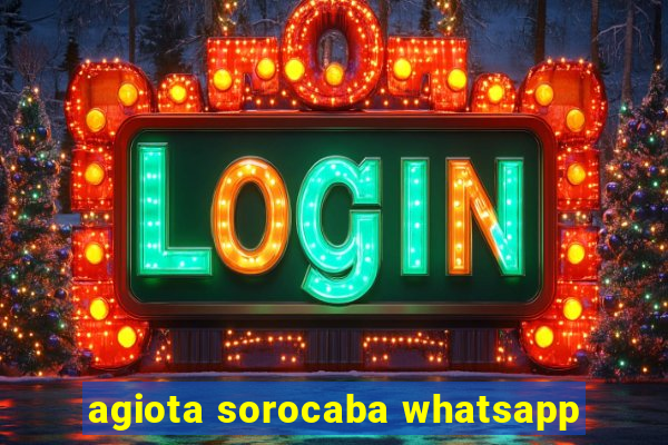 agiota sorocaba whatsapp